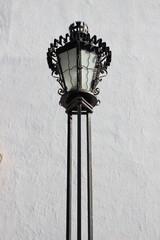 Old Cast Iron Lamp