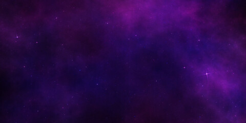 HDRI panoramic space galaxy nebula map. Space background with nebula and stars, equirectangular projection, environment map. Fractal 3d illustration.