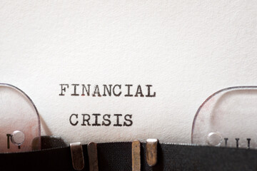 Financial crisis text