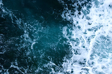 Background of aqua sea water