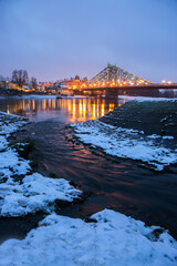 Dresden in winterlichen Gewand 