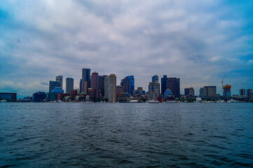 Fototapeta premium Boston from the water