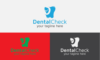 Dental Check Medical Logo