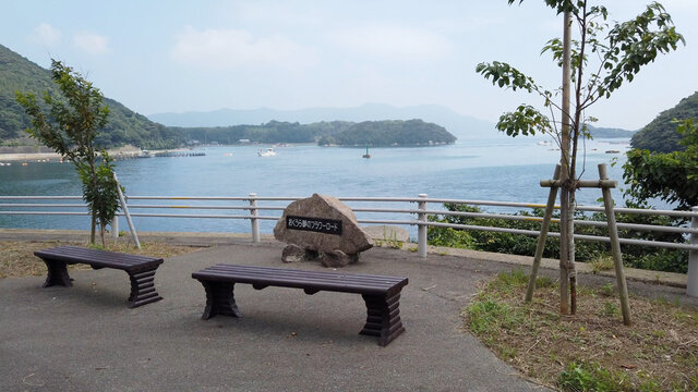 五島列島 福江島 長崎県 おくうら夢のフラワーロード 展望台