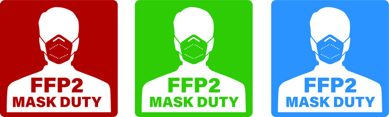 FFP2 Mask duty corona virus pandemic