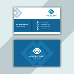 Modern and Clean Business Card Template	