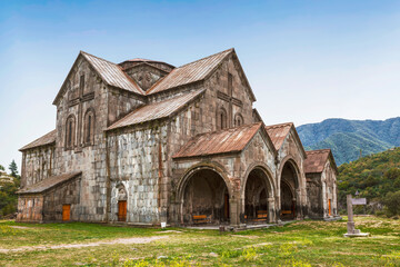 The monastery of Akhtala in the fortress Prnjak (Akhtala) in the gorge of the Debed river in Lori region. Armenia