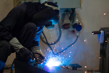 welder at work