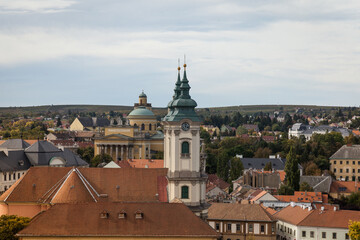 Fototapeta premium Eger is the second largest city in Northern Hungary