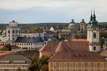 Obraz premium Eger is the second largest city in Northern Hungary