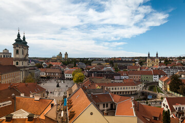 Obraz premium Eger is the second largest city in Northern Hungary