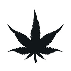 Cannabis leaves seamless, legalized culture, design element