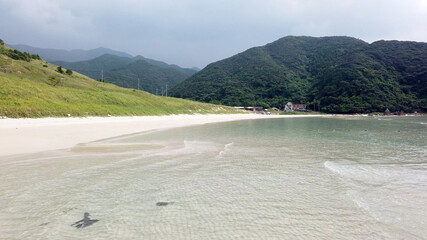 西海国立公園 高浜園地 高浜海水浴場 五島列島 福江島 長崎県