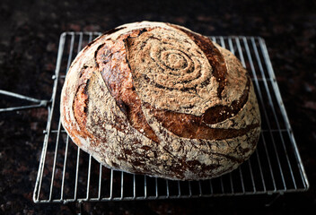 Natursauerteigbrot, Tartine Bread; Brotlaib