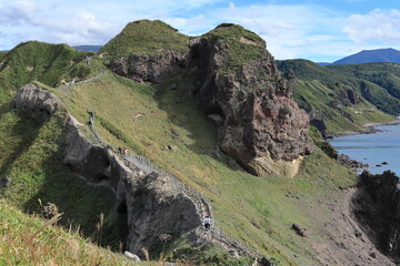 北海道　積丹半島の神威岬