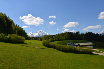 landscape in the mountains
