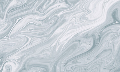 Fototapeta premium Light blue marble texture background. Beautiful abstract fluid art background.