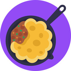 English Food Icon. Food Icon. Vector Illustration