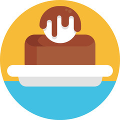 English Food Icon. Food Icon. Vector Illustration