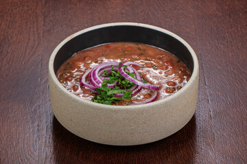 Georgian cuisine - lobio with bean