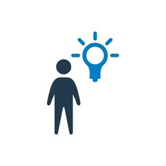 Idea person icon