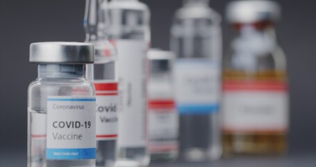 Vaccine for lethatl virus in small bottles