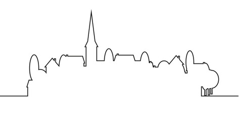 village-contour © lil_22