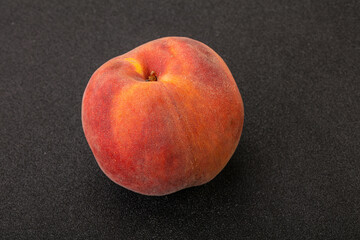 Fresh ripe sweet peach fruit