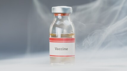 Vaccine for lethatl virus in small bottles