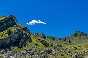 landscape in the mountains