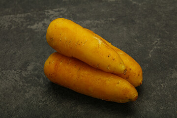 Natural food - Raw Yellow carrot