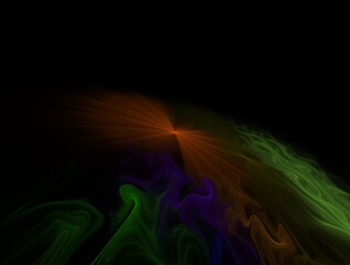 Imaginatory fractal background Image