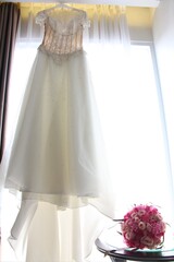 wedding dress details