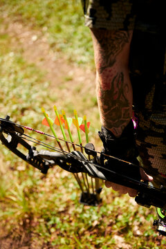 Bow and Arrows -Hunting in the Appalachian Mountains