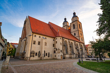 The Stadt- und Pfarrkirche St. Marien zu Wittenberg  is the civic church of Lutherstadt Wittenberg. Martin Luther preached there and is considered the mother-church of the Protestant Reformation.