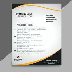 Creative Modern Business Letterhead Design Template