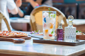 Variation of Infused Water with Fresh Fruits