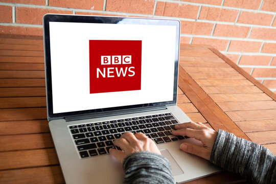 Bbc News Logo Editorial Illustrative, On Screen