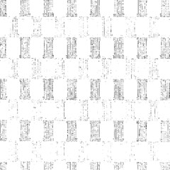 Rough black and white texture vector. Distressed overlay texture. Grunge background. Abstract textured effect. Vector Illustration. Black isolated on white background. EPS10