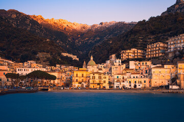 Village of Cetara in Amalfi Coast Italy