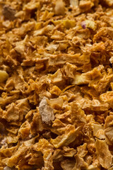 Lemon herb macro close up