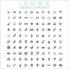 100+ icon, Simple set line icons. Contains such Icons as Business, Marketing, Shopping, Banking, E-commerce, SEO, Technology, Medical, Education, Web Development,
and more. Linear pictogram pack