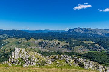 Fototapeta premium landscape with mountains