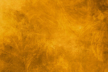 Ochre grunge wall texture