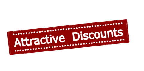 Attractive discounts