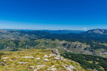 landscape with mountains