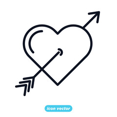 love icon . happy romantic, valentine's day symbol vector illustration