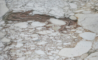 Calacatta Vagli Oro è un marmo toscano pregiato di colore bianco con venature dorate