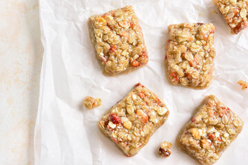 Honey granola bar