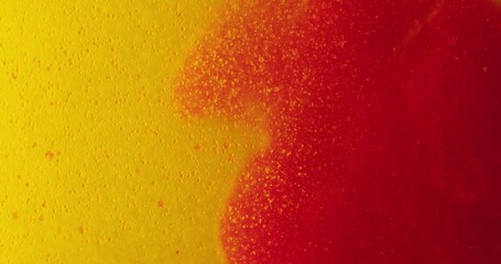 Small red blood cells in fluid